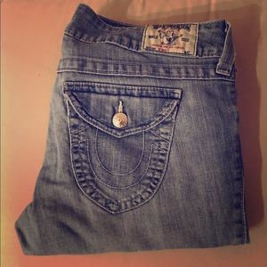 True Religion Light Washed Jeans